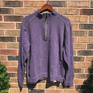 Men's Tommy Bahama Reversible 1/4 Zip Sweatshirt